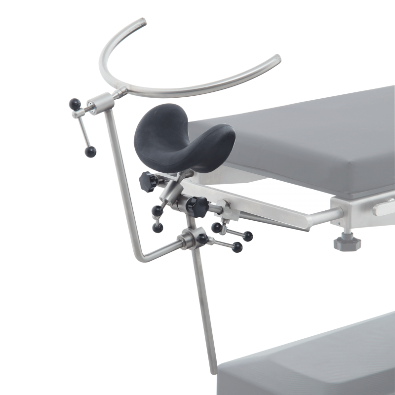 Horseshoe head rest with wrist support ring