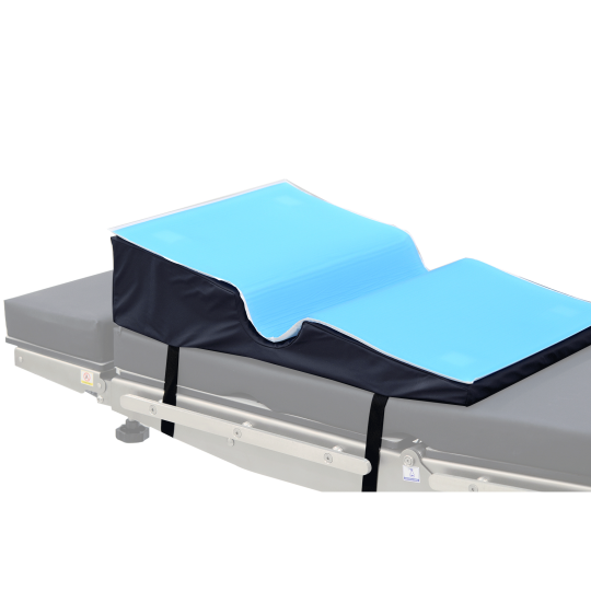 Lateral positioner with gel pad
