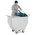 Medical Waste Trolley