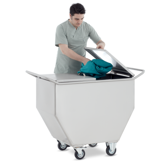 Medical Waste Trolley